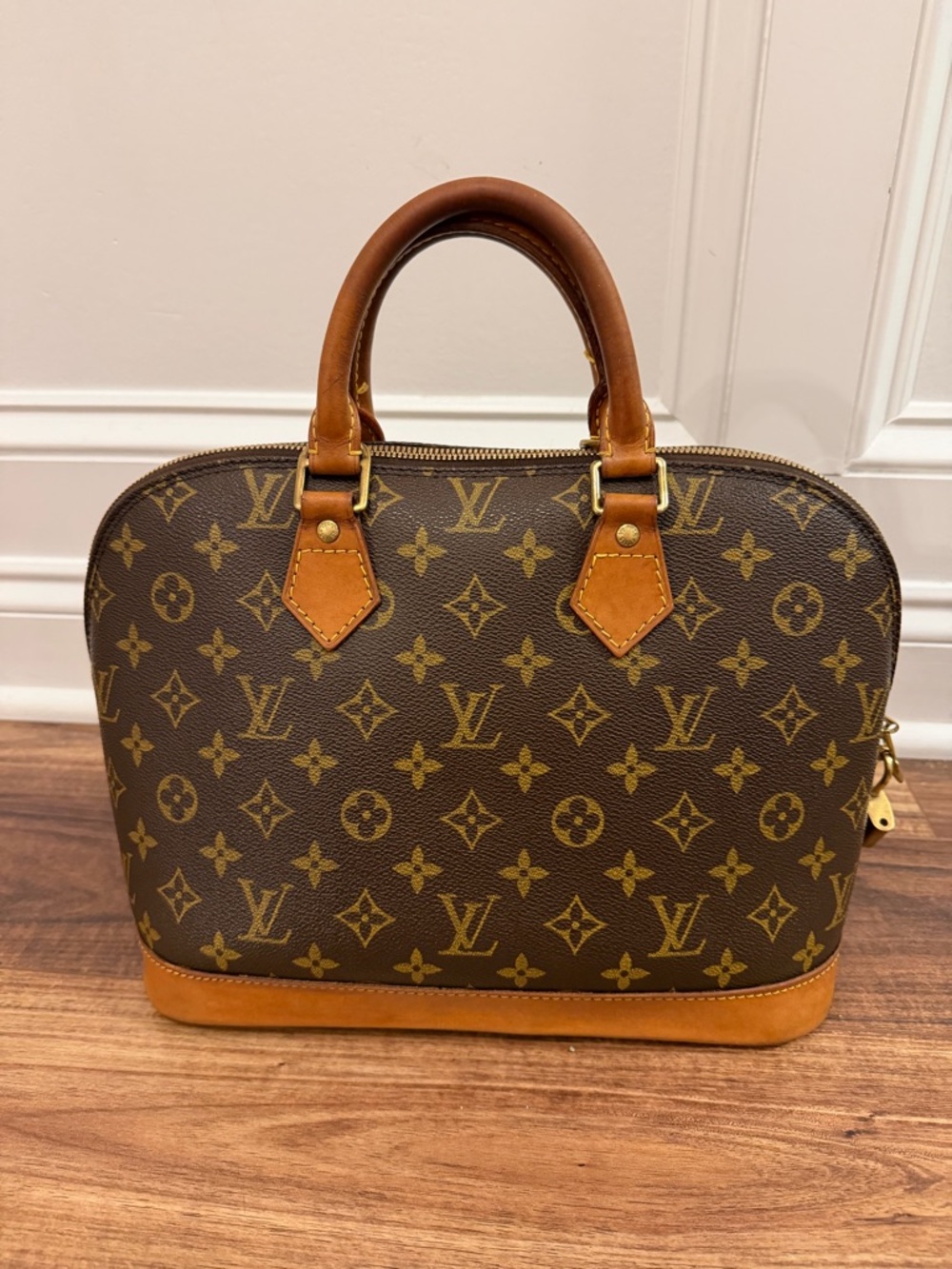 Louis Vuitton Alma PM Brown Monogram Handbag